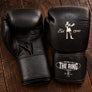16oz LEATHER PRO LACE SPARRING GLOVES