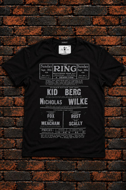 POSTER T SHIRT BLACK
