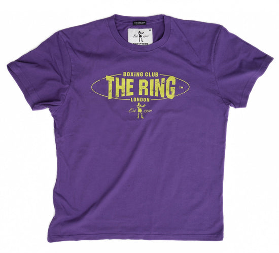 Boxing T Shirt Purple