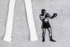 The Ring Black & Grey Sweat Top & Shorts Combo