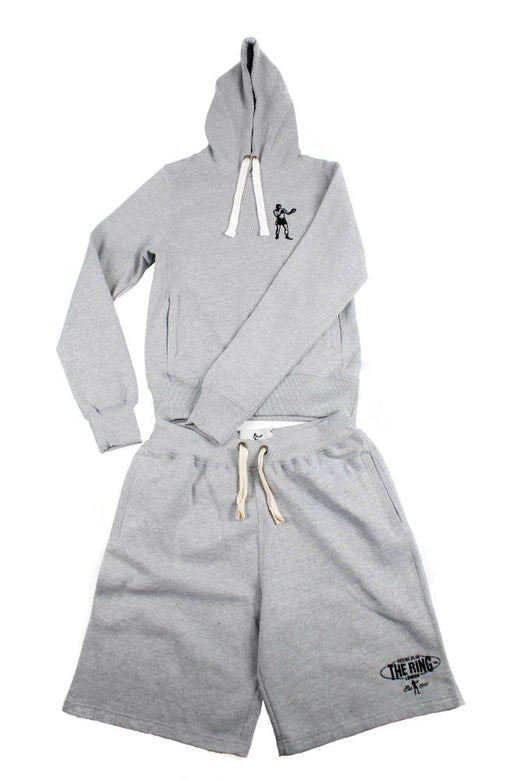 The Ring Grey Sweat Top & Shorts Combo