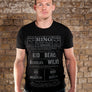 POSTER T SHIRT BLACK