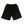 The Ring Black Sweat Shorts