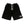 The Ring Black Sweat Shorts